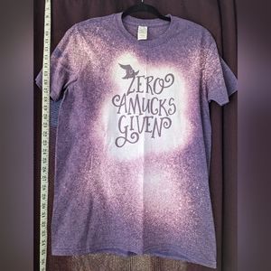 Zero Amucks Given t-shirt